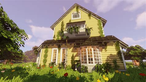 Cottagecore House In Minecraft