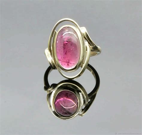 Кольцо розового турмалина в интернет-магазине Ярмарка Мастеров по цене ...