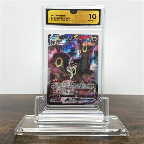 Gg Graded Umbreon Vmax Fa Brilliant Stars Tg Catawiki