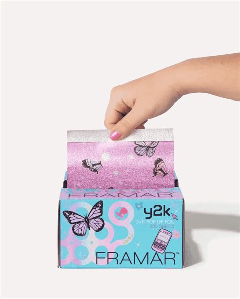 Framar Y2k Pop Up Foil 500ct 127 X 280mm 5x11 Limited Edition