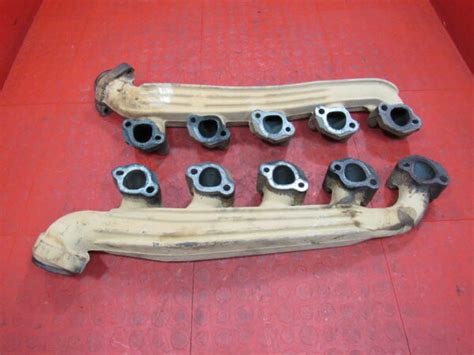 96 02 Dodge Ram 2500 3500 80l Magnum V10 Cast Exhaust Manifold Pair Lh