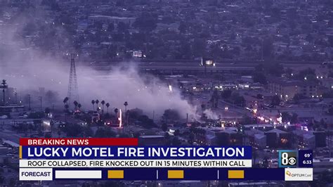 Firefighters Battle Blaze In Abandoned Downtown Lucky Motel Klas