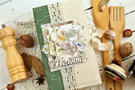 Блокнот для рецептов от Кристины Телига ~ CraftPaper