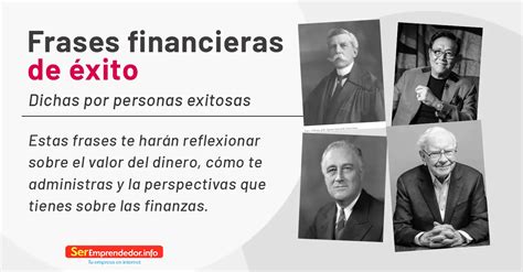 Frases Financieras De Xito De Empresarios Reconocidos