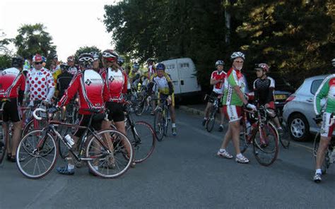 Cyclo Club Au D Part De La Randonn E Annuelle Le T L Gramme