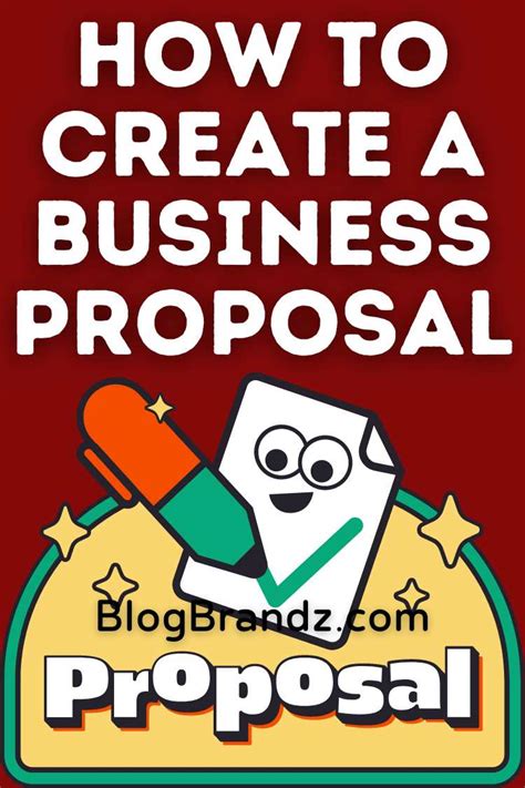 write  business proposal  business proposal templates