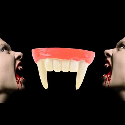 Naievear Vampires Fake Teeth Eye Catching Terrifying Strong Visual