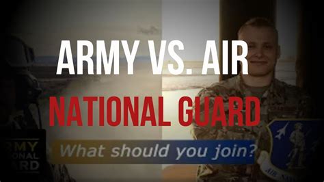 Army Vs Air National Guard What Should You Join Youtube