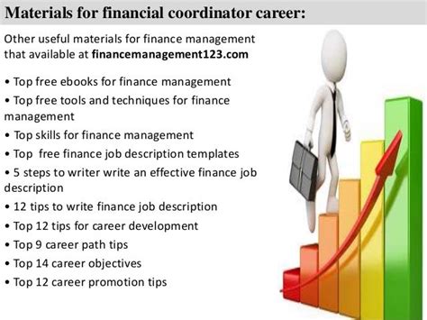 financial coordinator job description