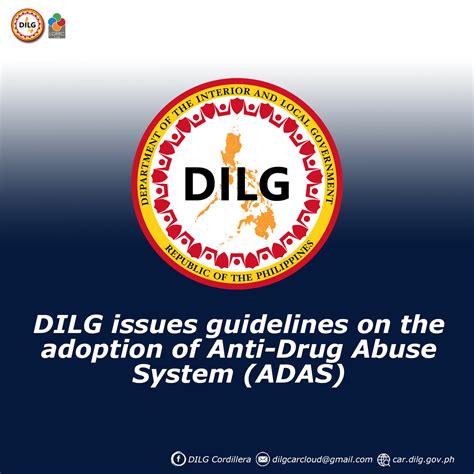 dilg issues guidelines   adoption  anti drug abuse system adas