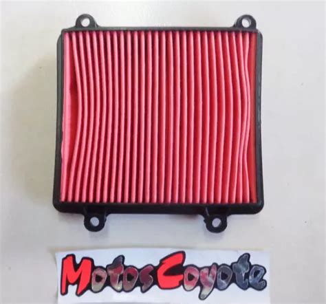 Filtro Aire Honda Xr L Motos Coyote Moron