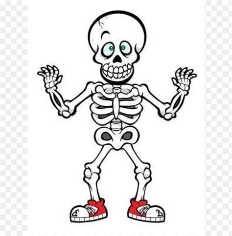 Cute Halloween Drawings Skeleton