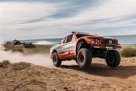 Honda Ridgeline Completes First Trophy Truck Baja 1000 Run