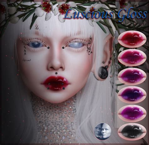 Second Life Marketplace Bus Luscious Gloss Hd Lips Genus