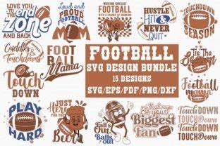 Football Svg Png Bundle Design Graphic By Designhouse Creative Fabrica