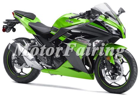 Ninja 300 Fairings Kit For Kawasaki Ninja 300r Ex300 2013 2014 Ex 300 2013 2014 Abs Black Green