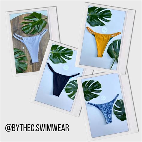 BY THE C SWIMWEAR BOTTOMS SAIL BIKINI BOTTOM Double Depop