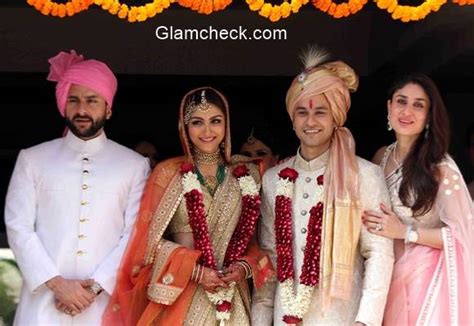 Kunal Khemu And Soha Ali Khan Pronounced Husband And Wife — Indian Fashion