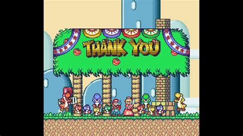 Super Mario World Redrawn Credits And Enemy Gallery Youtube