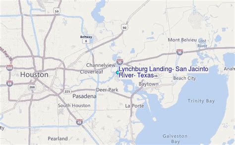 Lynchburg Landing, San Jacinto River, Texas Tide Station Location Guide