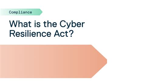 What Is The Eu Cyber Resilience Act