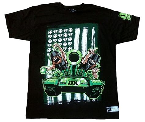 Rare Official Wwe Dx Army D Generation X Rocker T Shirt 23202