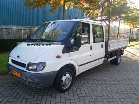 Ford Transit 24 Tddi Pick Up Dubbel Cabine Bj 2004 Chassis Truck