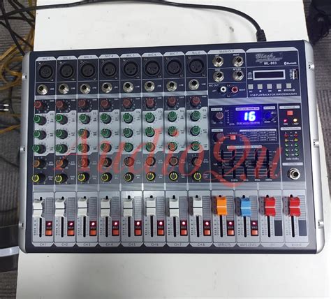 Power Mixer Black Spider Ml Blackspider Ml Channel Original