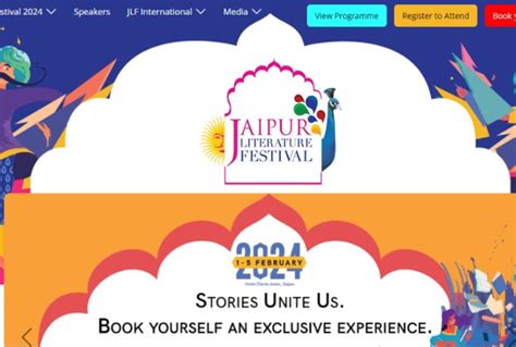 Jaipur Literature Festival 2024 Check Event Dates Notable Speakers