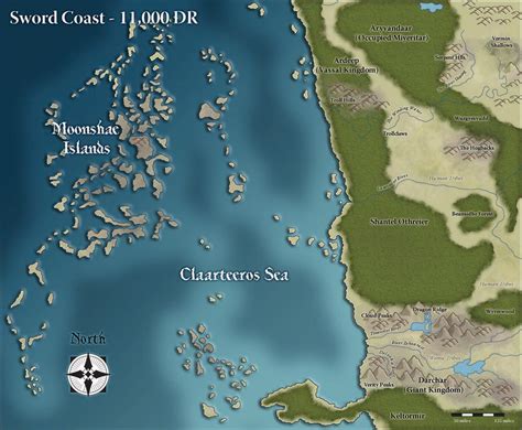 Image 20080110 Drfe Map1full Forgotten Realms Wiki Fandom