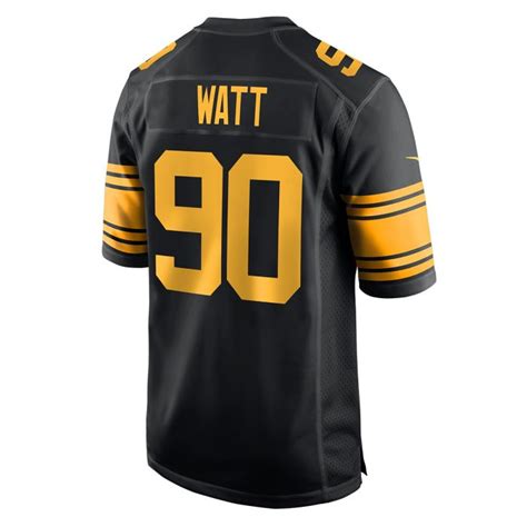 Tj Watt 90 Mens Nike Replica Color Rush Jersey