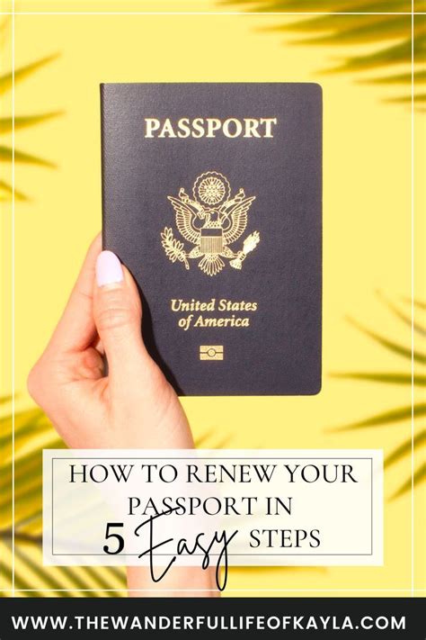 How To Renew Your Passport In 5 Easy Steps Artofit