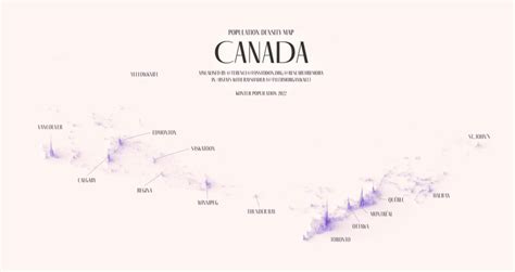 Discovering Canada Population Density on the Map