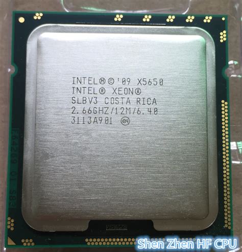 Intel Xeon X5650 x5650 CPU processor 2.66GHz LGA1366 12MB L2 Cache Six ...