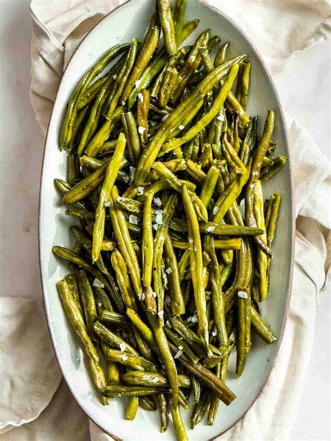 Oven Roasted Green Beans Wholefood Soulfood Kitchen