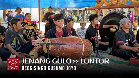 JENANG GULO BACUTAKE LUNTUR || TABUHAN REOG || BAYU GEMBOS - YouTube 