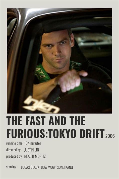 The Fast And The Furious Tokyo Drift Poster