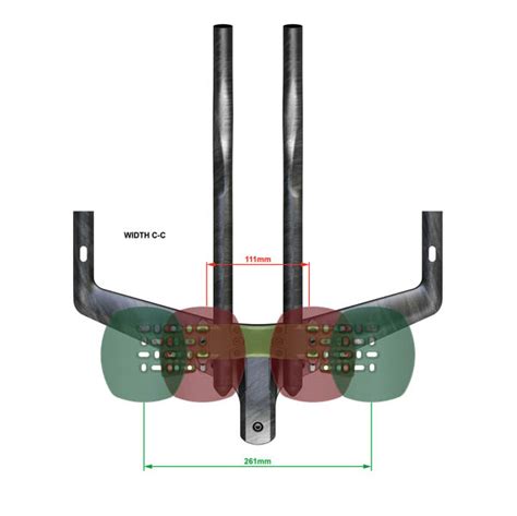 Manubrio Vision Metron Tfa Aerobar Manubri Ed Appendici Crono Triathlon