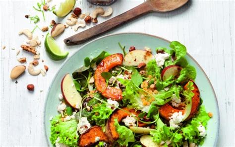 Lauwe Maaltijdsalade Met Geroosterde Pompoen En Feta Libelle Lekker