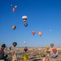 International Hot Air Balloon Event Brings Color To Skies Of Central