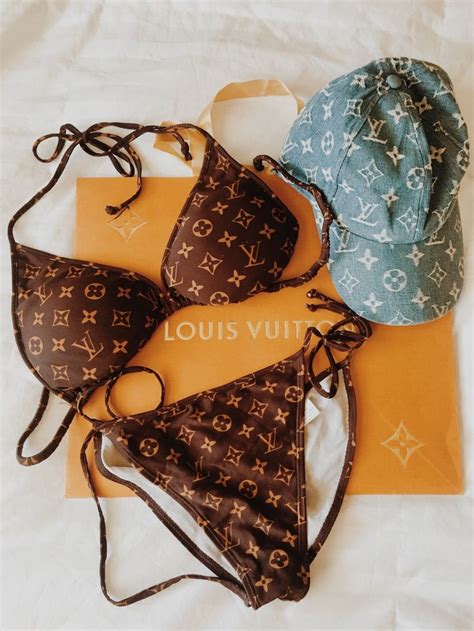 Louis Vuitton Style Bikini At Shawn Rooks Blog