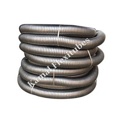 Silver Round Smooth Bore Interlock Flexible Hose At Rs Meter In