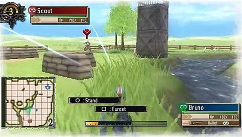 Valkyria Chronicles 3 Extra Edition online multiplayer psp Vidéo