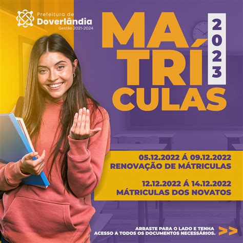 Edital De MatrÍcula Na Rede Municipal De Ensino Para O Ano Letivo De