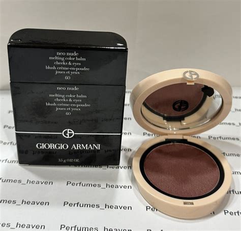 Giorgio Armani Neo Nude Melting Color Balm Cheeks Eyes WARM PLUM