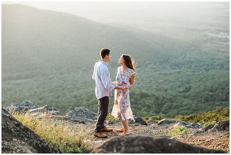 Ravens Roost Overlook, Blue Ridge Parkway Engagement Session