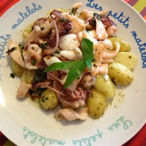 La Cuisine Claudine Seiches Saut Es En Salade De Pommes De Terre