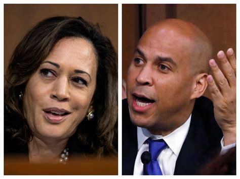 Hopefuls Kamala Harris Cory Booker Jockey For Brett Kavanaugh