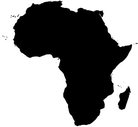 svg continent flag africa  svg image icon svg silh