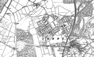 Historic Ordnance Survey Map Of Corby 1946 Francis Frith